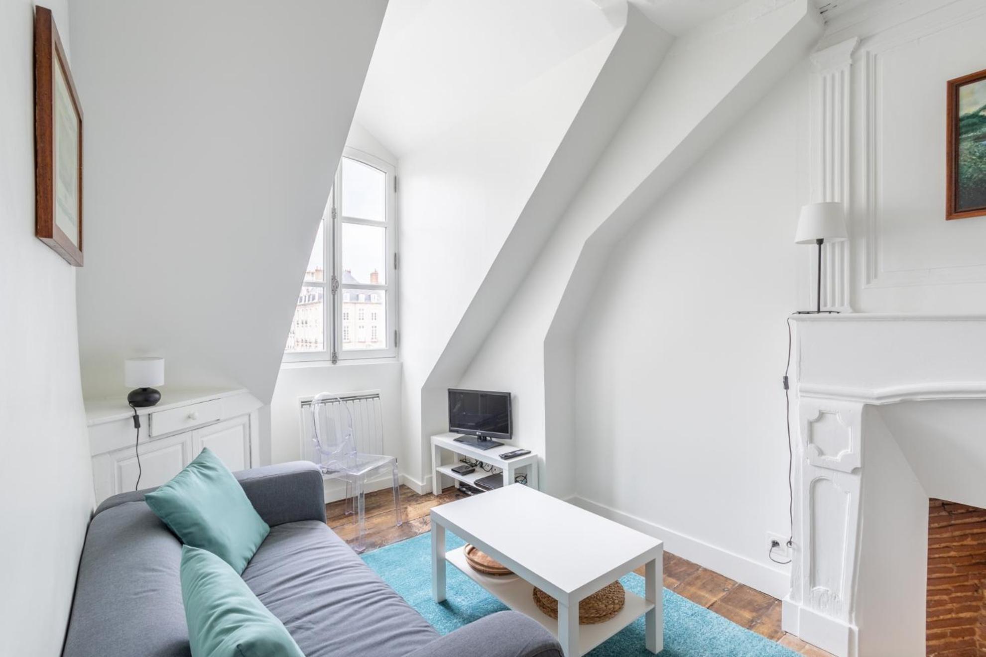La Loge - T2 En Plein Coeur De La Ville Apartment Rennes Bagian luar foto